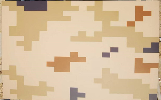 张家口荒漠迷彩漆喷涂